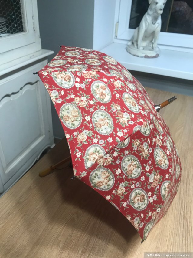 Винтажный зонтик для кукол