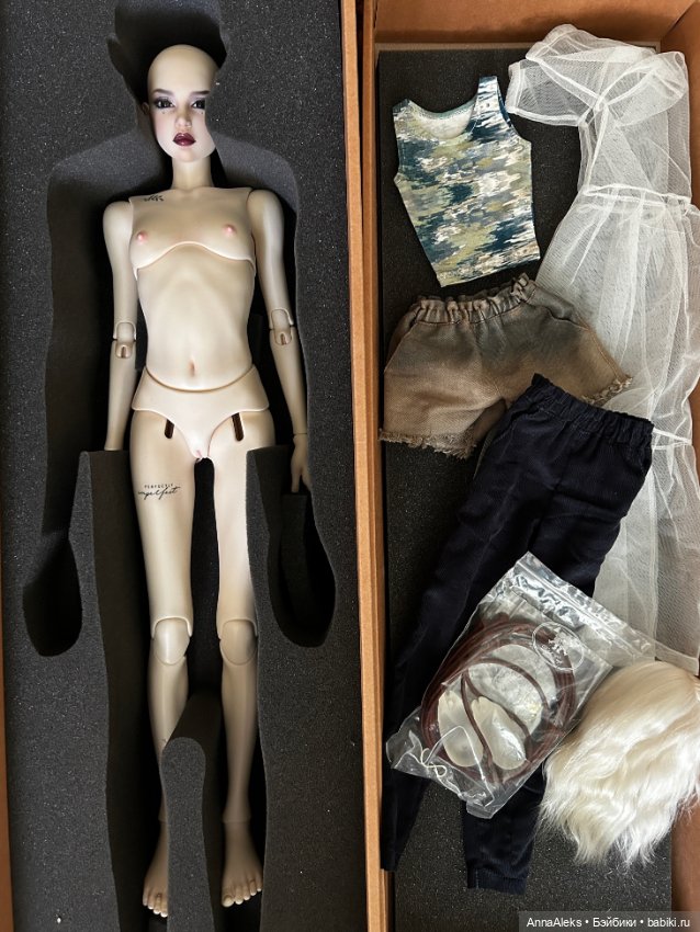 Dollshe Diana 61см с приданным