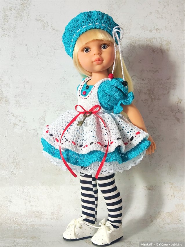 PDF Мастер-Класс по вязанию крючком для кукол Paola Reina(Паола Рейна) (фото 2)