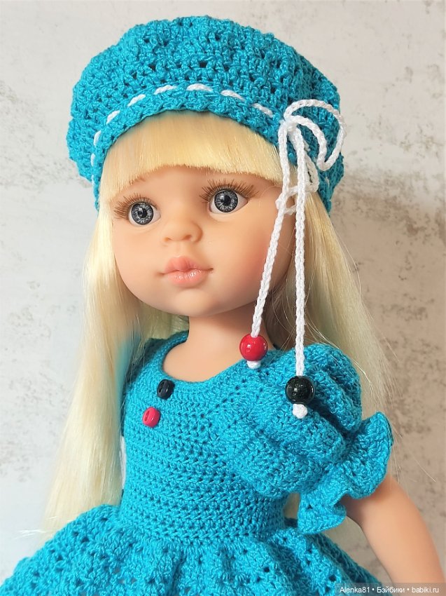 PDF Мастер-Класс по вязанию крючком для кукол Paola Reina(Паола Рейна)