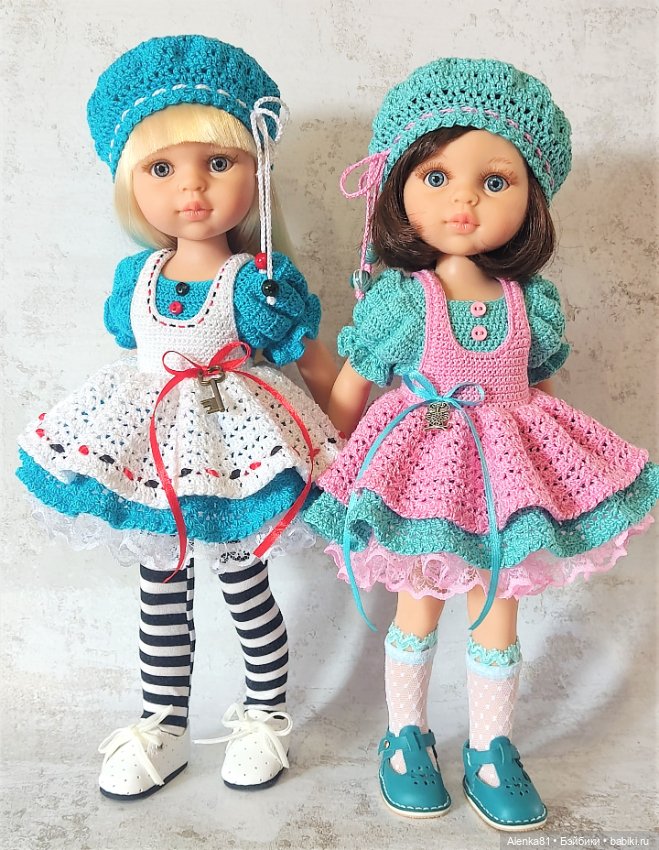 PDF Мастер-Класс по вязанию крючком для кукол Paola Reina(Паола Рейна) (фото 5)