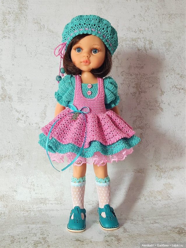 PDF Мастер-Класс по вязанию крючком для кукол Paola Reina(Паола Рейна) (фото 7)