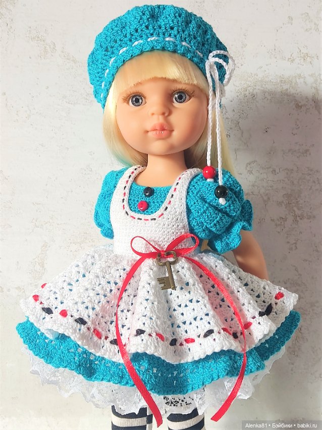 PDF Мастер-Класс по вязанию крючком для кукол Paola Reina(Паола Рейна) (фото 3)