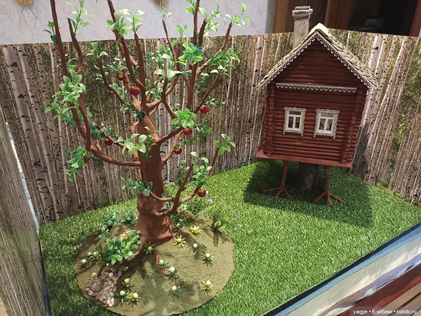 Избушка на курьих ножках — Кукольная миниатюра и румбокс