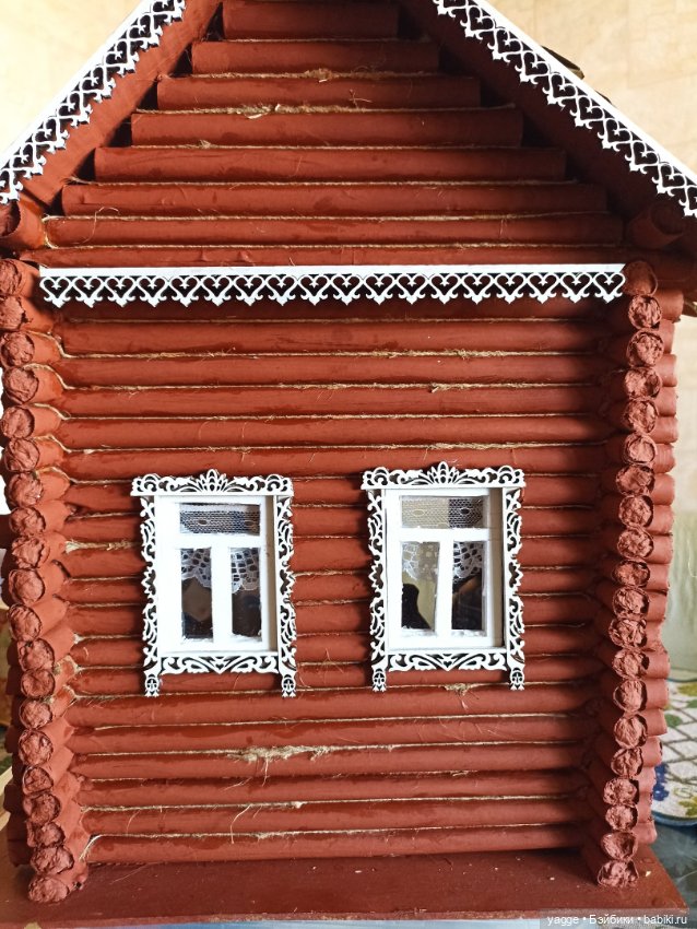 Избушка на курьих ножках — Кукольная миниатюра и румбокс (фото 2)