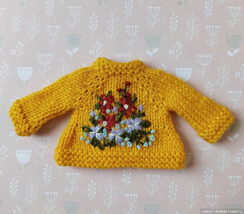 Мастер-класс по вязанию джемпера для Монст, Holala, Mzzm (фото 4)