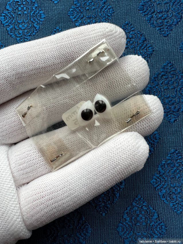 Антикварные глаза рыбки редкий размер - 11/5 мм (фото 2)