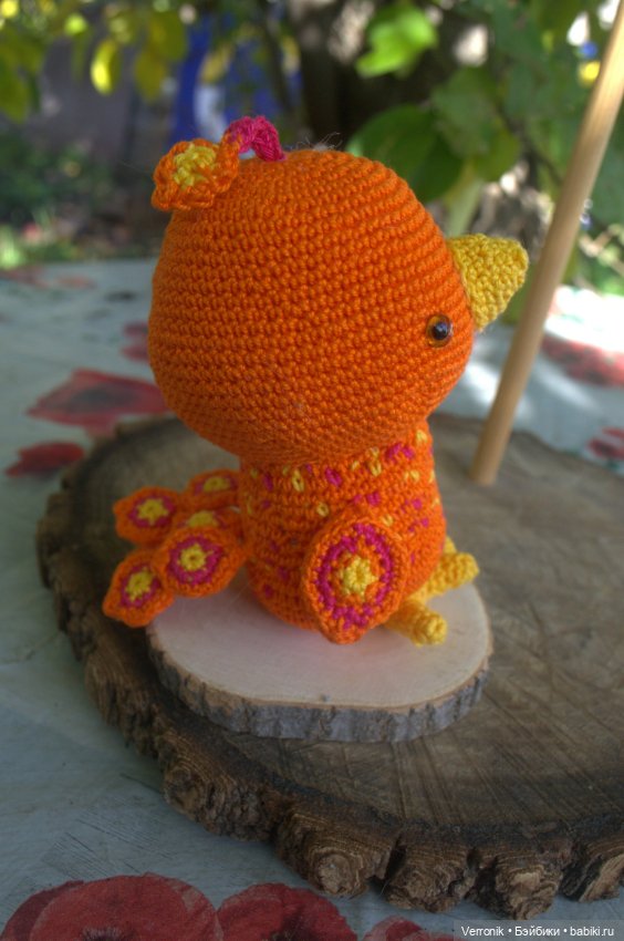 Птица счастья - Игрушка ручной работы (фото 3)