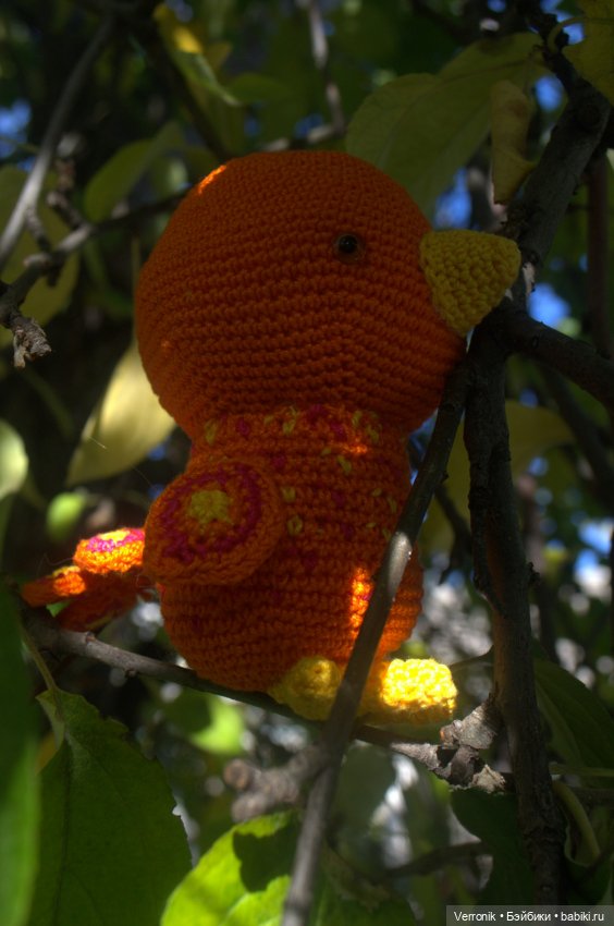 Птица счастья - Игрушка ручной работы (фото 6)