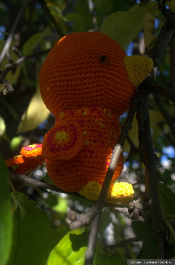 Птица счастья - Игрушка ручной работы (фото 7)