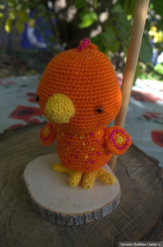 Птица счастья - Игрушка ручной работы (фото 5)