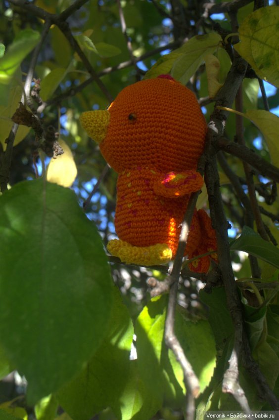 Птица счастья - Игрушка ручной работы (фото 4)