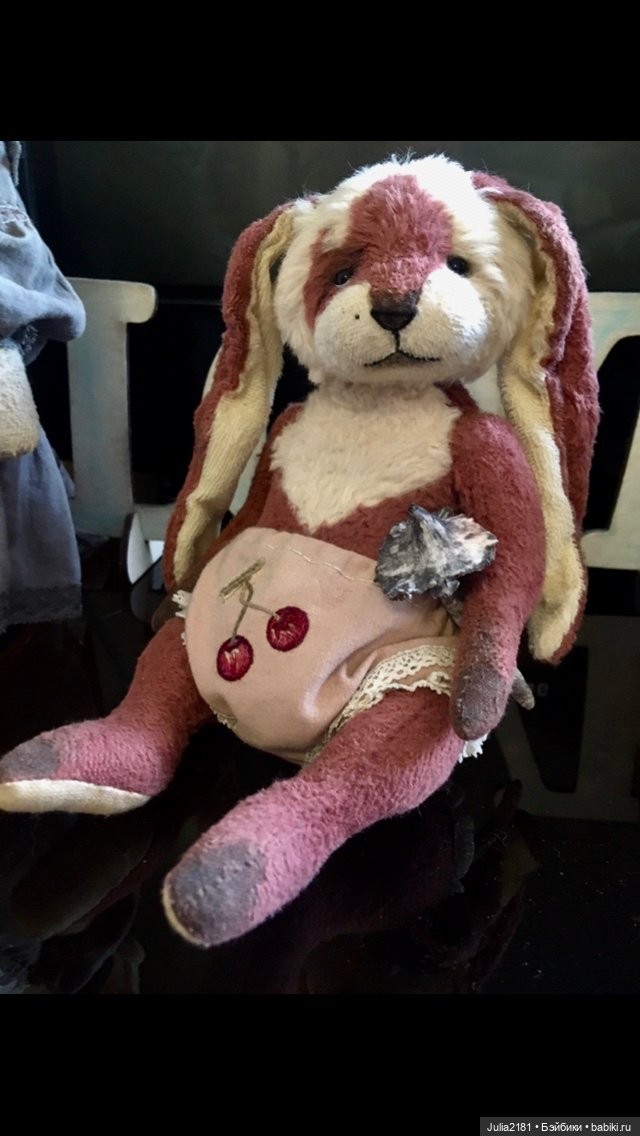 Коллекционная игрушка,Тедди Зайка (фото 5)