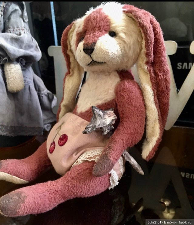 Коллекционная игрушка,Тедди Зайка (фото 4)