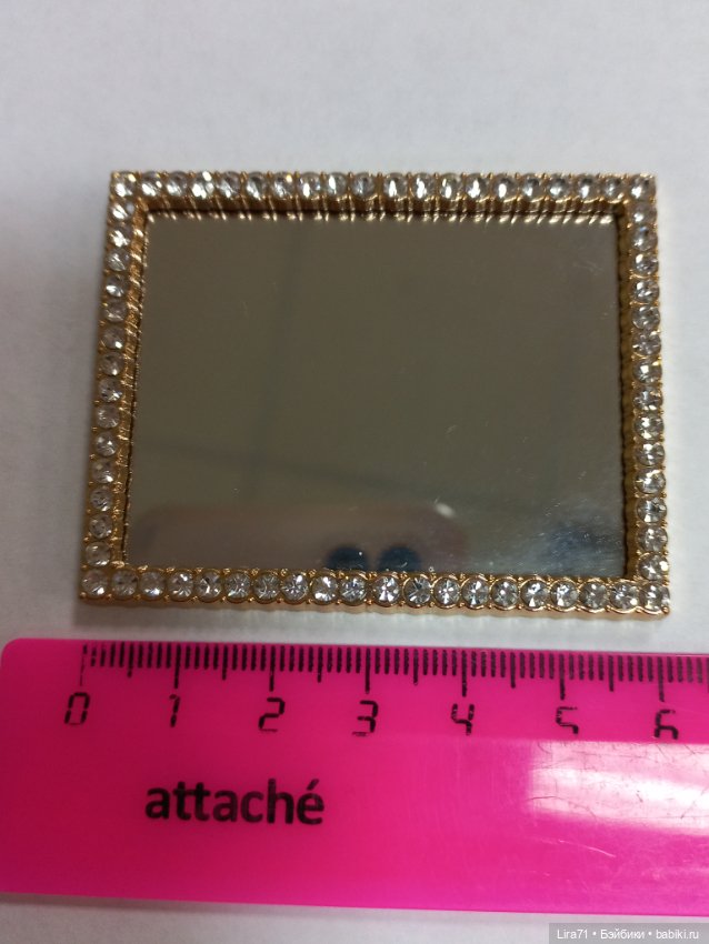 Зеркало в раме со стразами (фото 4)