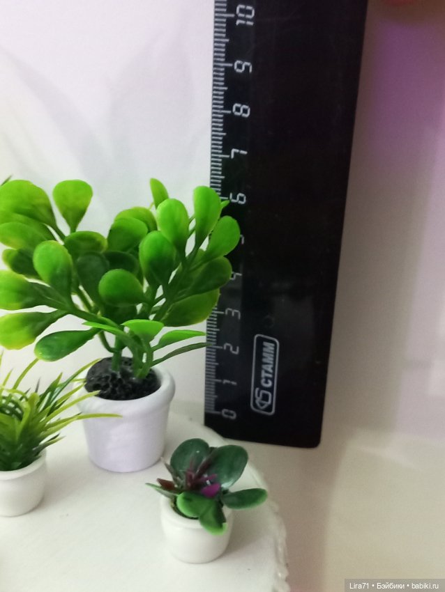 Цветочек в горшке — Аксессуары для BJD (фото 2)