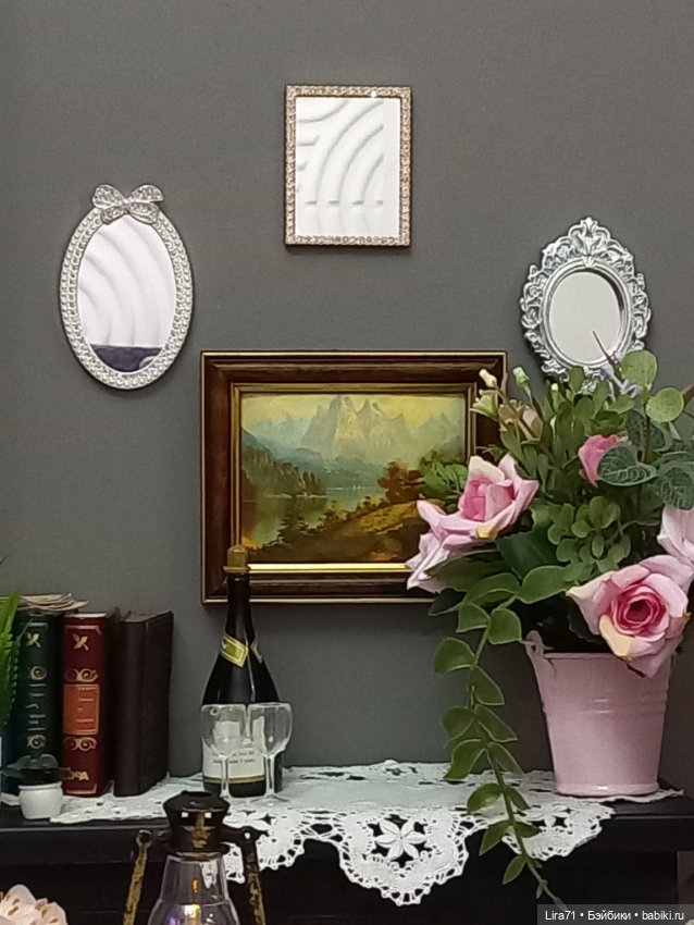 Зеркало в серебряной раме (фото 6)