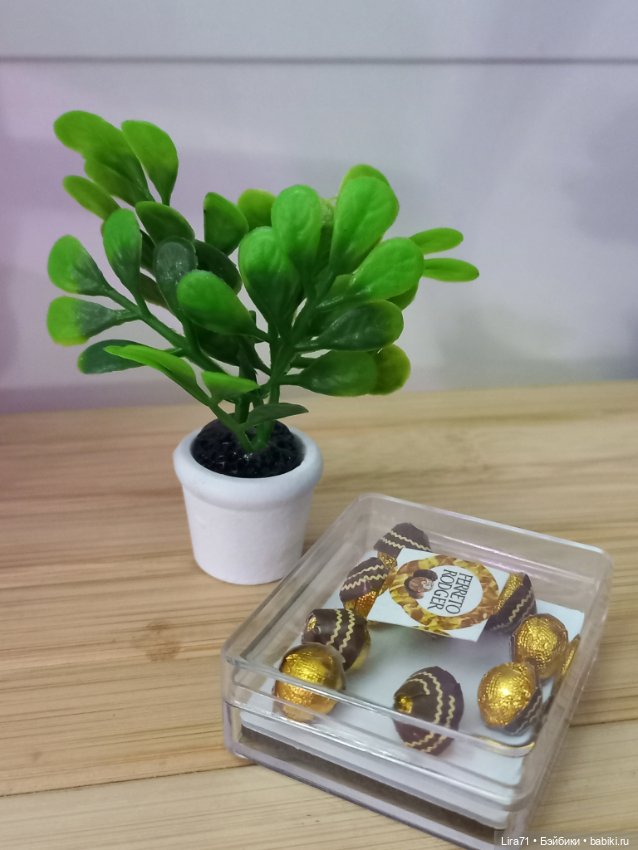 Цветочек в горшке — Аксессуары для BJD