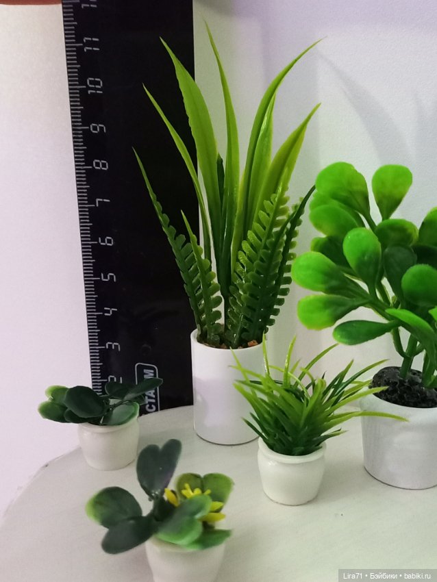 Цветочки в горшочках — Аксессуары для BJD (фото 9)