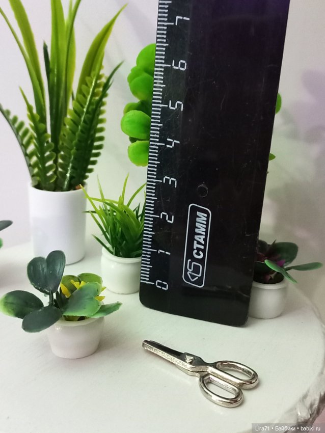 Цветочки в горшочках — Аксессуары для BJD