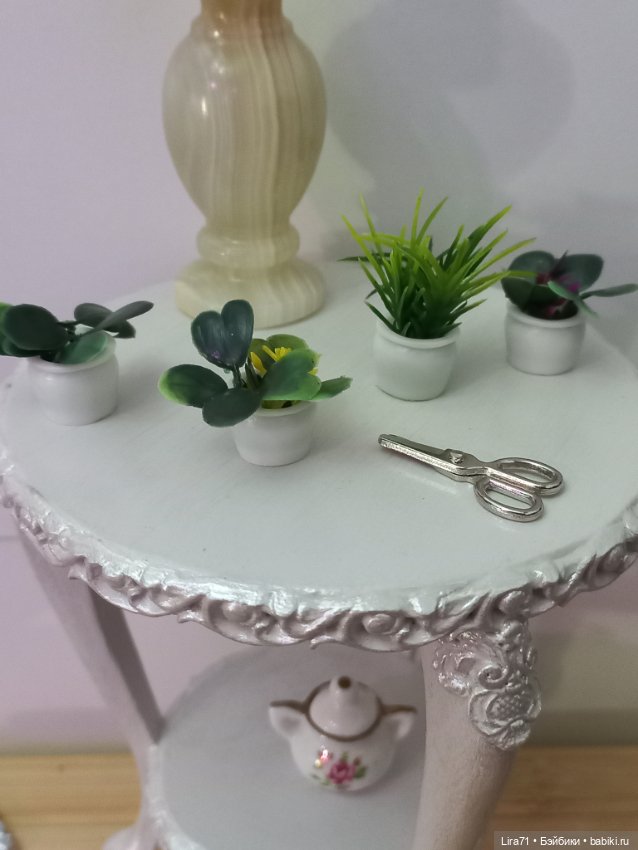 Цветочки в горшочках — Аксессуары для BJD