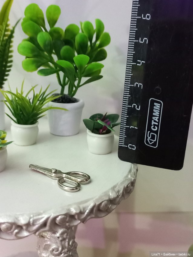 Цветочки в горшочках — Аксессуары для BJD