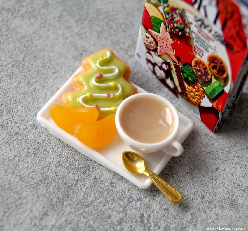 Набор "Новогодний перекус" №1 (масштаб 1:6) (фото 2)