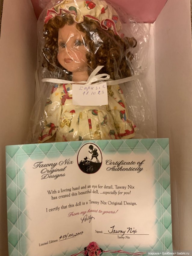 Редчайшая Polly от Tawny Nix 2007 (фото 7)