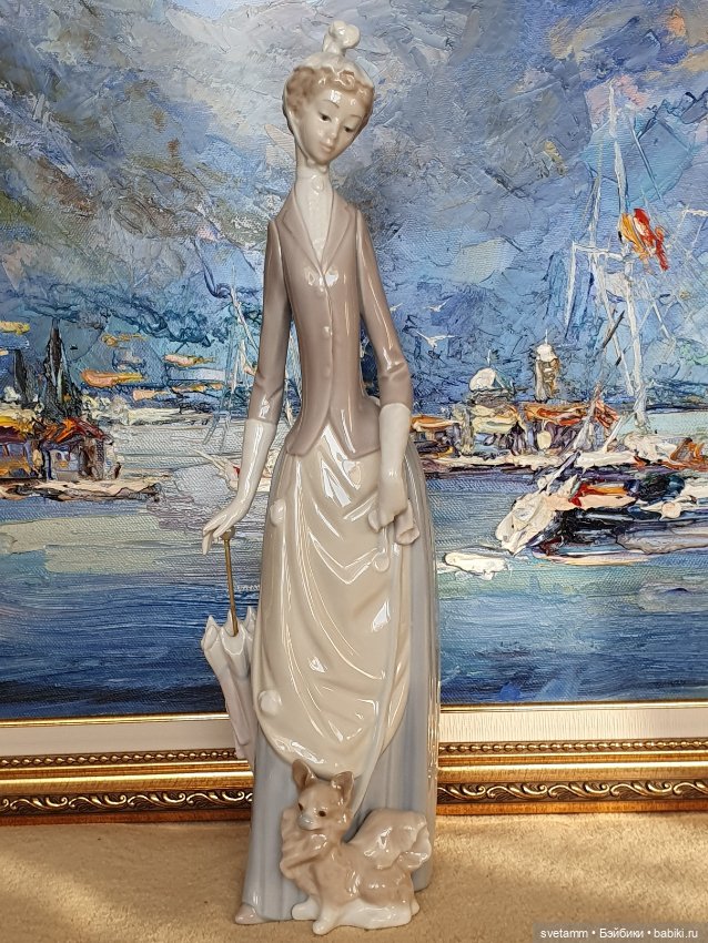 Дама с собачкой , Lladro — Статуэтки (фото 2)