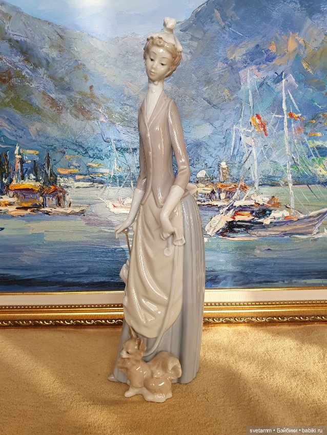Дама с собачкой , Lladro — Статуэтки (фото 6)