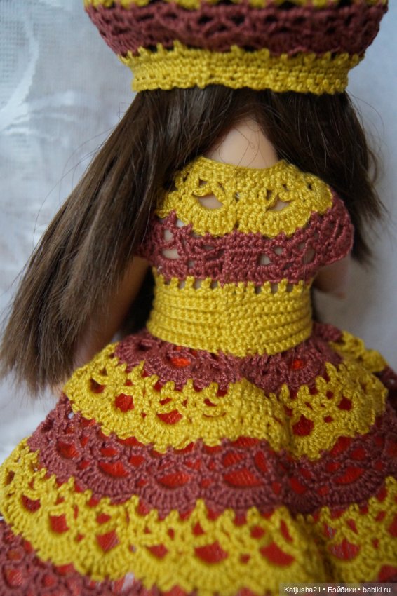 Наряд "Золотая осень" для кукол Paola Reina и им подобных (фото 4)