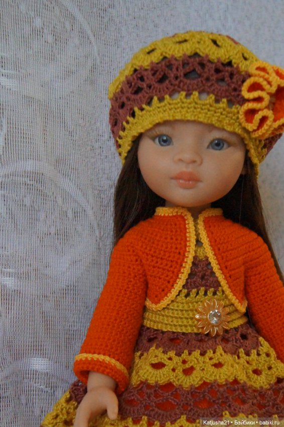Наряд "Золотая осень" для кукол Paola Reina и им подобных (фото 2)