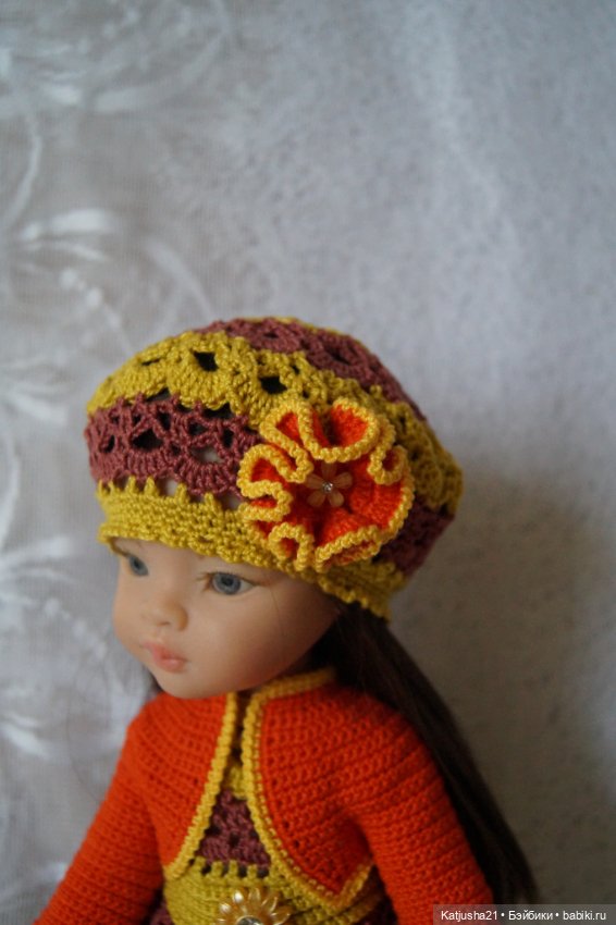 Наряд "Золотая осень" для кукол Paola Reina и им подобных (фото 6)