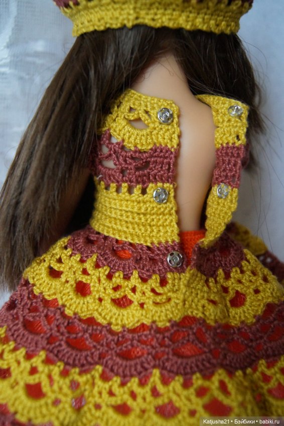 Наряд "Золотая осень" для кукол Paola Reina и им подобных (фото 5)