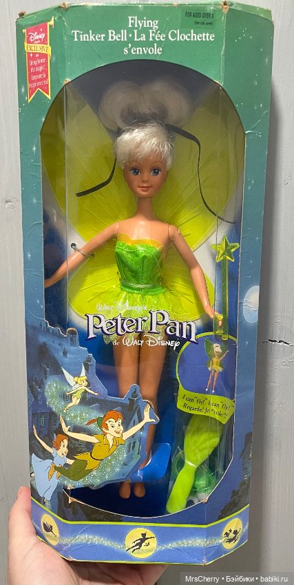 Скиппер Тинкер Белл \ Skipper Flying Tinker Bell Disney Peter Pan