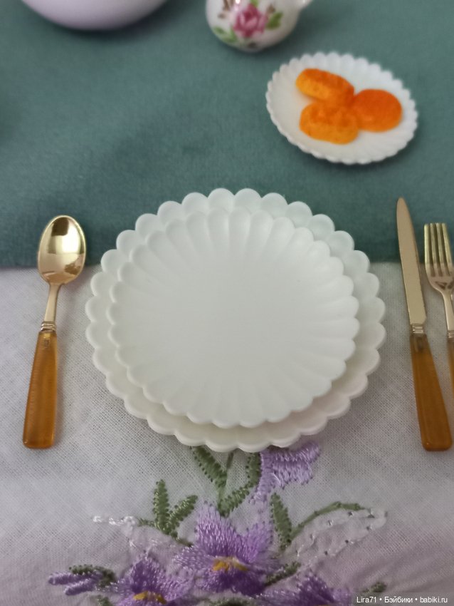 Сервиз столовый — Посуда для кукол