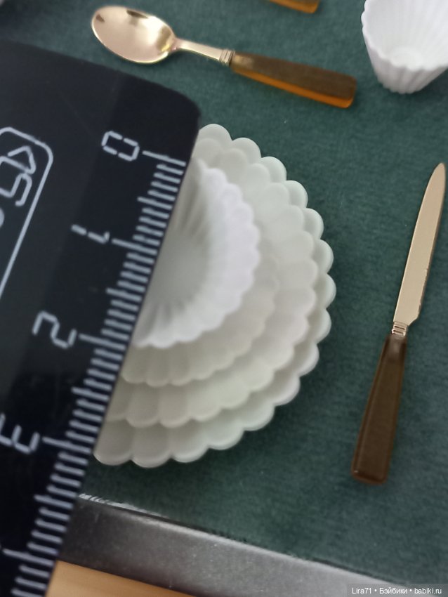 Сервиз столовый — Посуда для кукол (фото 7)