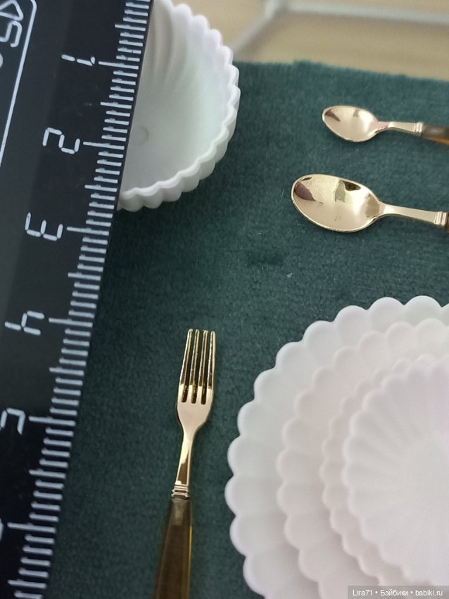 Сервиз столовый — Посуда для кукол (фото 3)