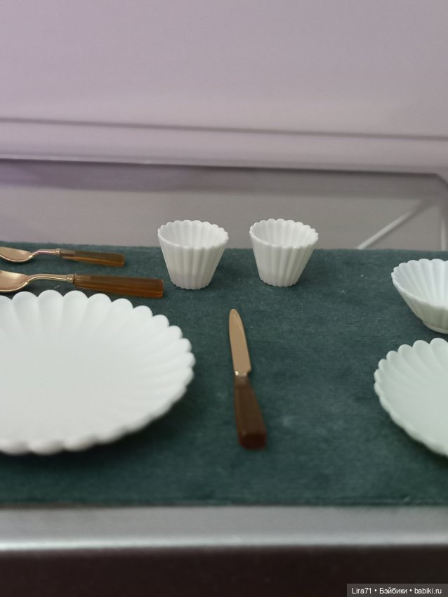 Сервиз столовый — Посуда для кукол