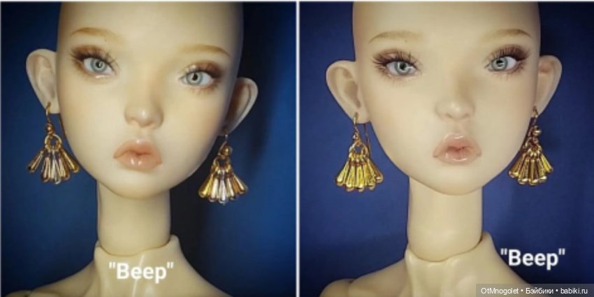 Серьги для кукол — Аксессуары для BJD (фото 6)