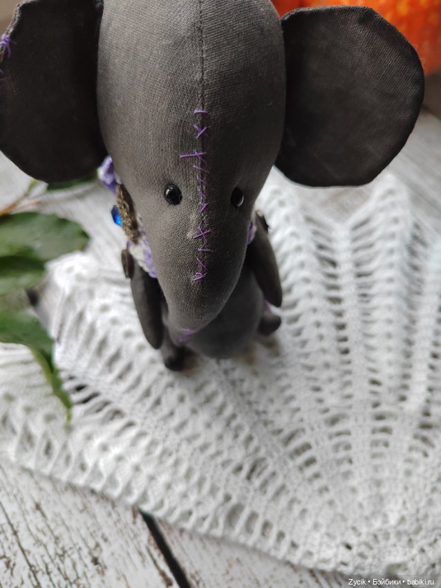 Чердачный слон — Авторские игрушки (фото 5)