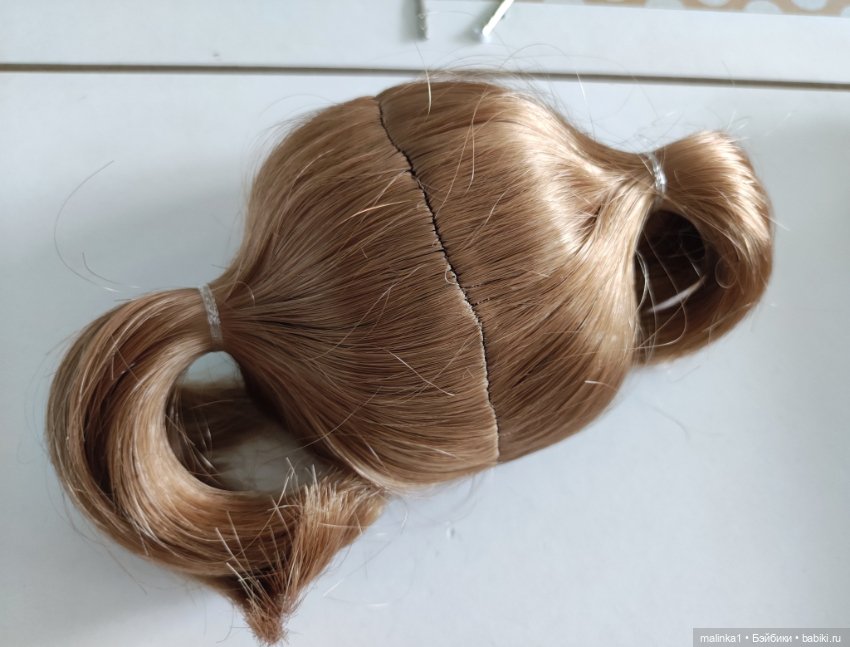 Парик 9-10 хвостики — Глаза для BJD (фото 4)