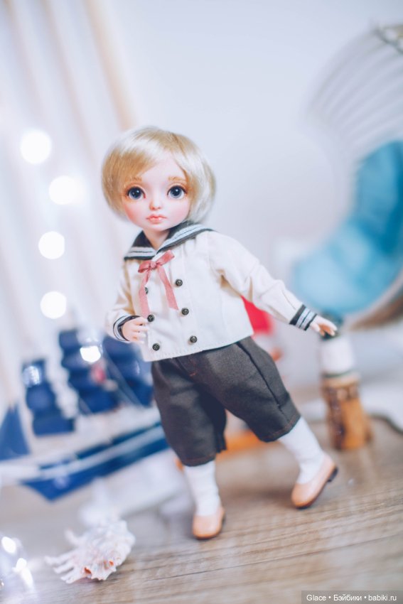 Аукцион на авторскую шарнирную куклу Молли (фулсет) (фото 3)