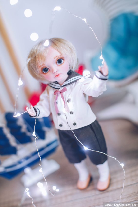 Аукцион на авторскую шарнирную куклу Молли (фулсет) (фото 8)