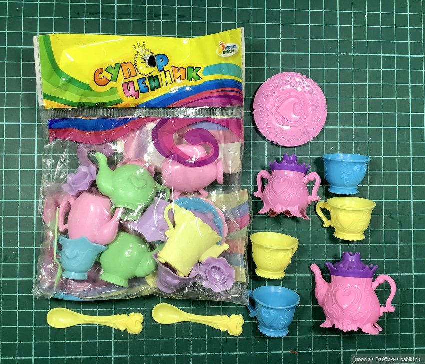 Посуда для небольших кукол