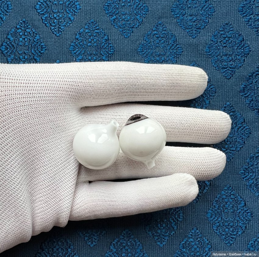 Антикварные глаза живой взгляд "папервейт" - П3 - 21/12 мм (фото 2)