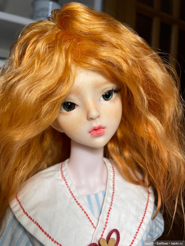 Рыжая красотка от DBS Doll с авторским мейком