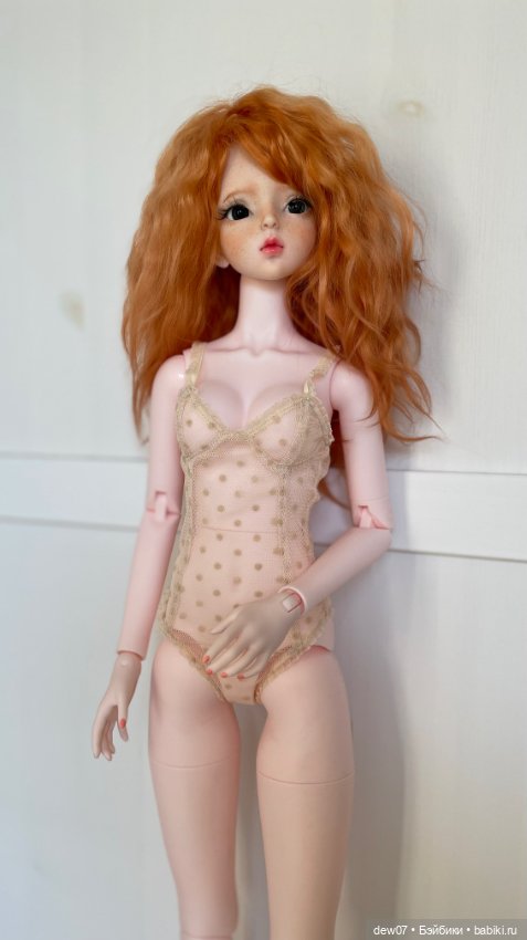Рыжая красотка от DBS Doll с авторским мейком (фото 5)