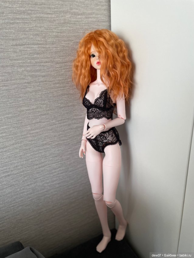 Рыжая красотка от DBS Doll с авторским мейком (фото 7)