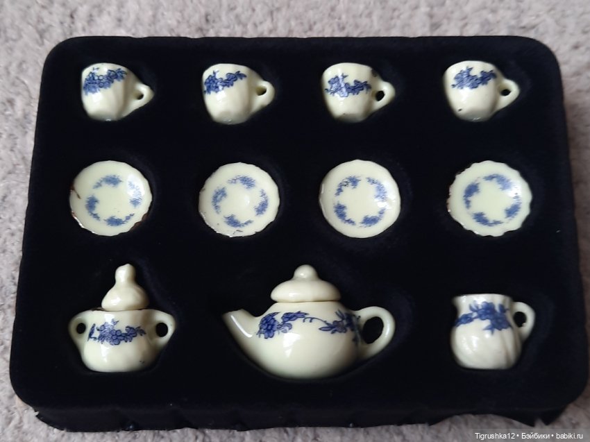 Чайный сервиз #2 — Посуда для кукол (фото 2)